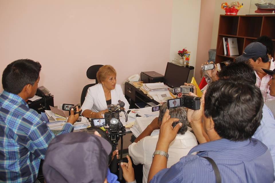 Chimbote: Alcaldesa insiste que cesó a Miguel Arista porque presentó su carta de renuncia 