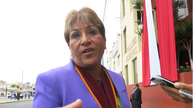 Alcaldesa cuestiona falta de apoyo del Gobierno Central con Áncash y la provincia del Santa