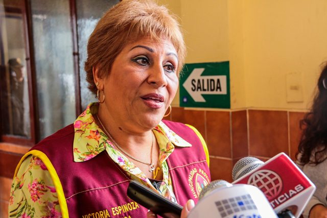 Alcaldesa Victoria Espinoza dice que fiscal Añanca no tiene ningún “AS” bajo la manga