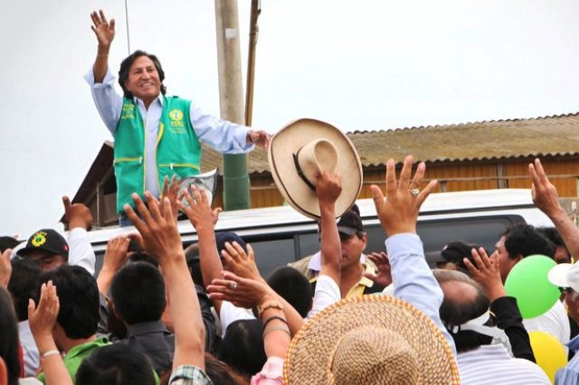 Alejandro Toledo realizará actividades proselitistas en Áncash
