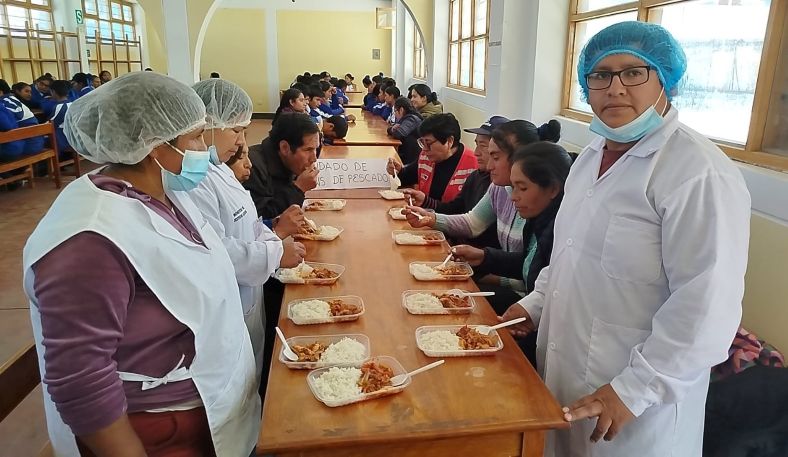 Áncash: preparan recetas nutritivas para promover una alimentación saludable en colegios de Huari  