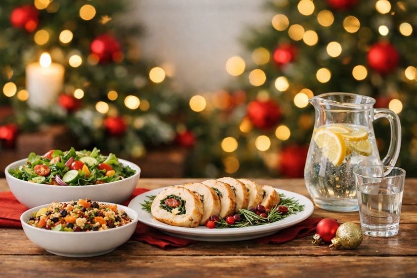 Promueven una alimentación saludable para recibir el Año Nuevo