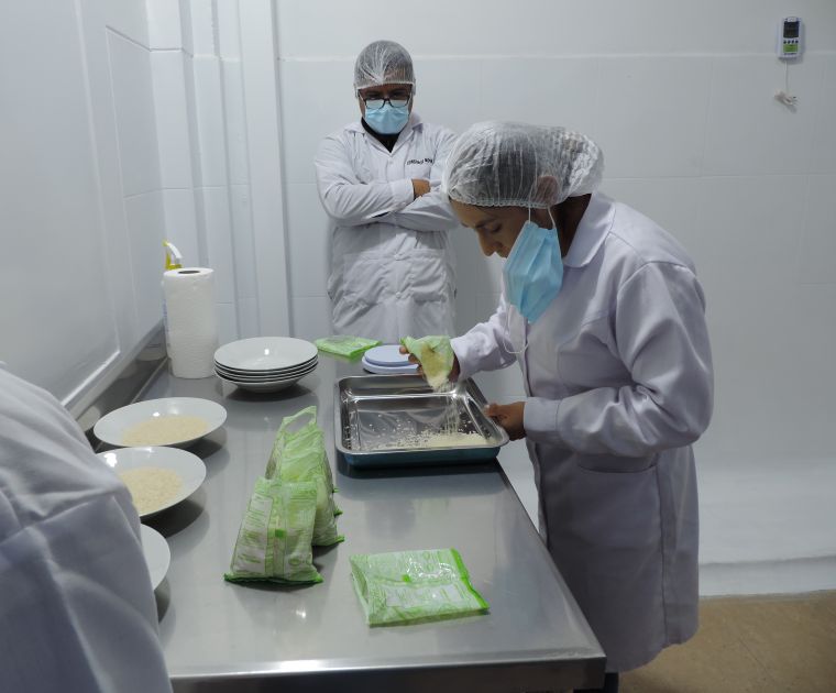 Áncash: verifican calidad de alimentos que se entregarán en instituciones educativas