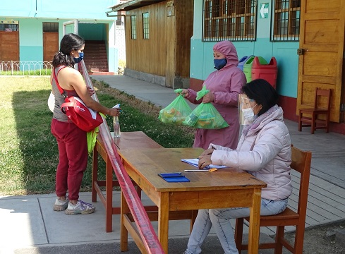 Qali Warma supervisa distribución de alimentos a colegios públicos de Áncash  