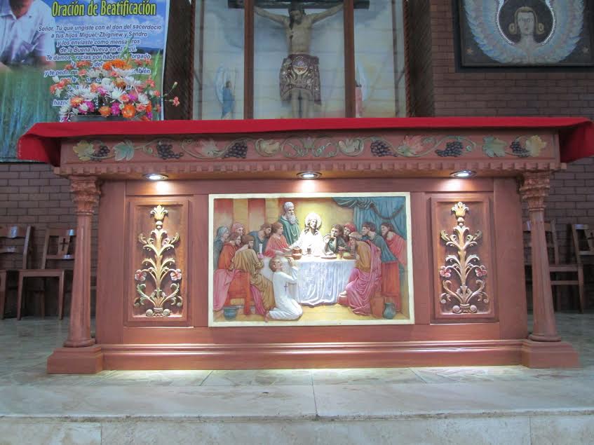 Inaugurarán altar en homenaje a padre Sandro Dordi en parroquia de Santa