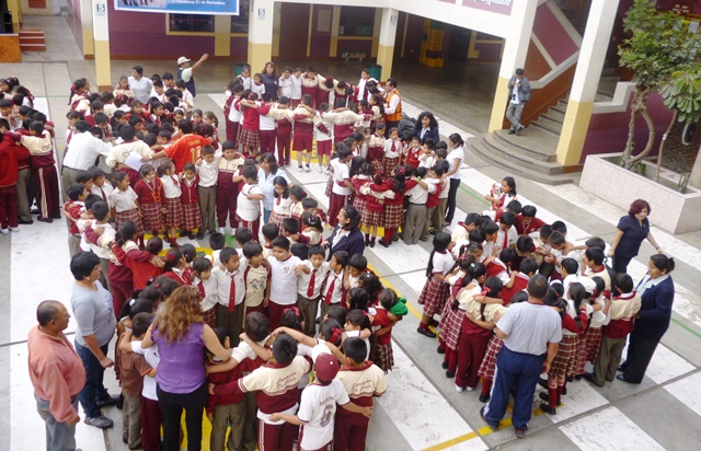 Más de 5 mil alumnos participaron hoy en  simulacro de sismo 2013