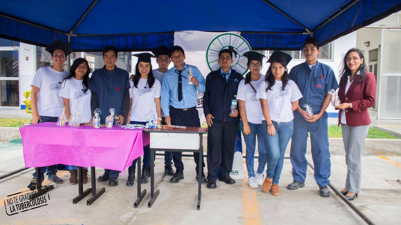 Alumnos de la UNS promueven campaña preventiva de tuberculosis