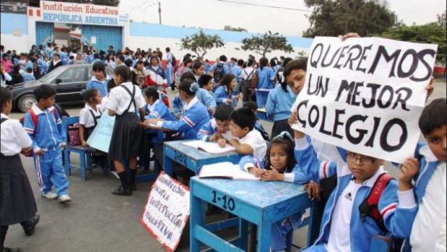  Cinco colegios no podrán recibir sus alumnos por obras paralizadas