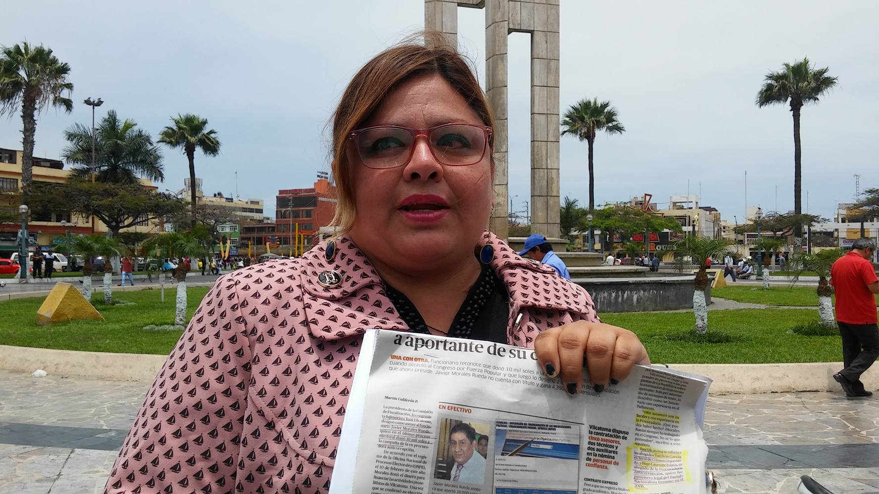 Abogada de Cesar Álvarez pide que se conforme comisión para investigar a Yeni Vilcatoma 