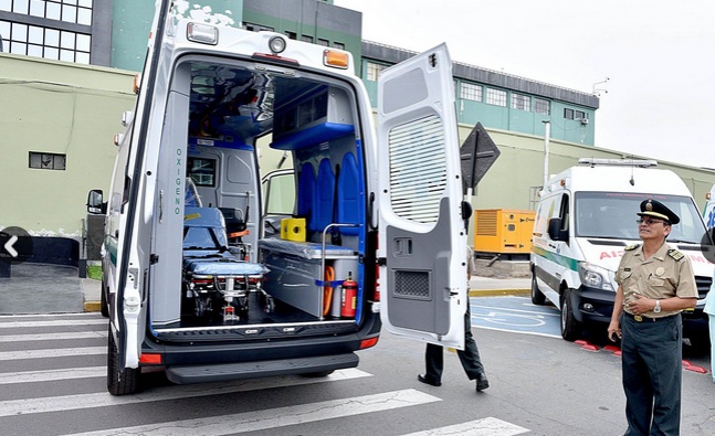 Hospitales de Sanidad Policial de Ancash recibirán ambulancias nuevas