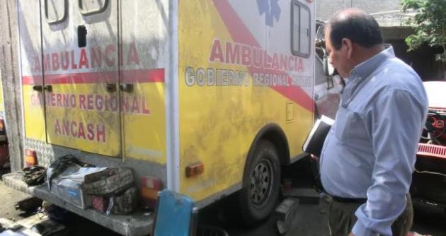 El caso de las ambulancias sobrevaloradas en 45% en Áncash