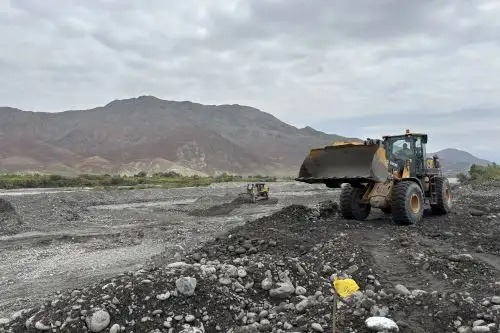 ANA retira más de 672,986 metros cúbicos de sedimentos de los cauces de ríos y quebradas