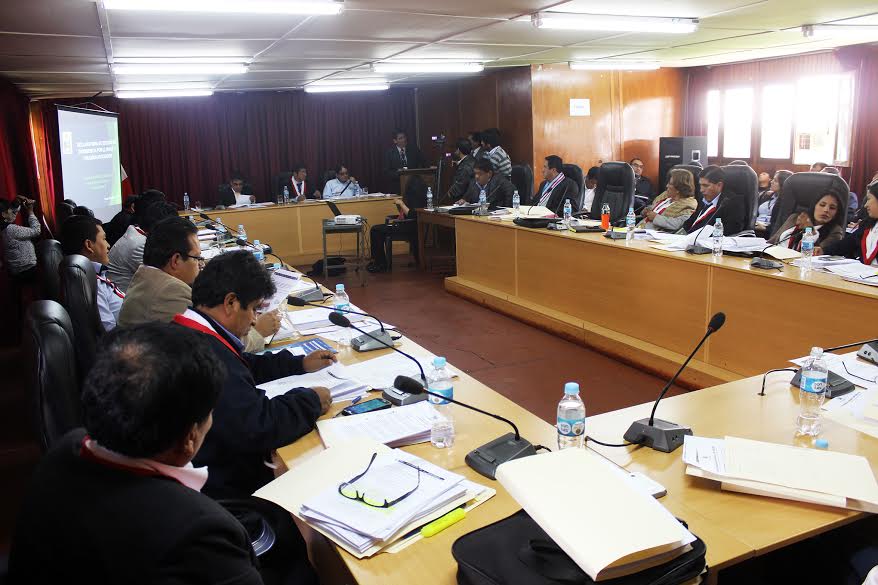 Áncash: gobernador Vargas sustentó ante sesión de consejo acciones adoptadas por declaratoria de emergencia