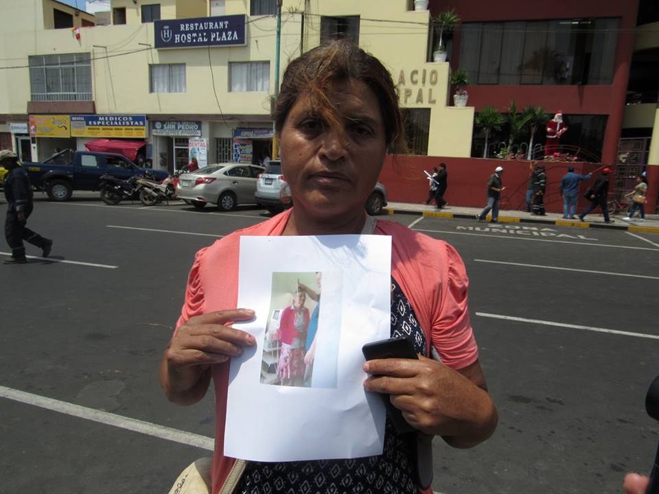 Chimbote: denuncian desaparición de anciana de 78 años