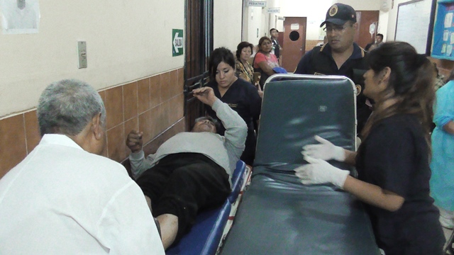 Chimbote: Imprudente chofer atropella a anciano y se da la fuga
