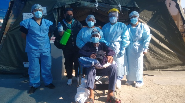 Casmeño de 80 años vence al virus tras una batalla de más de 60 días en hospital de Chimbote