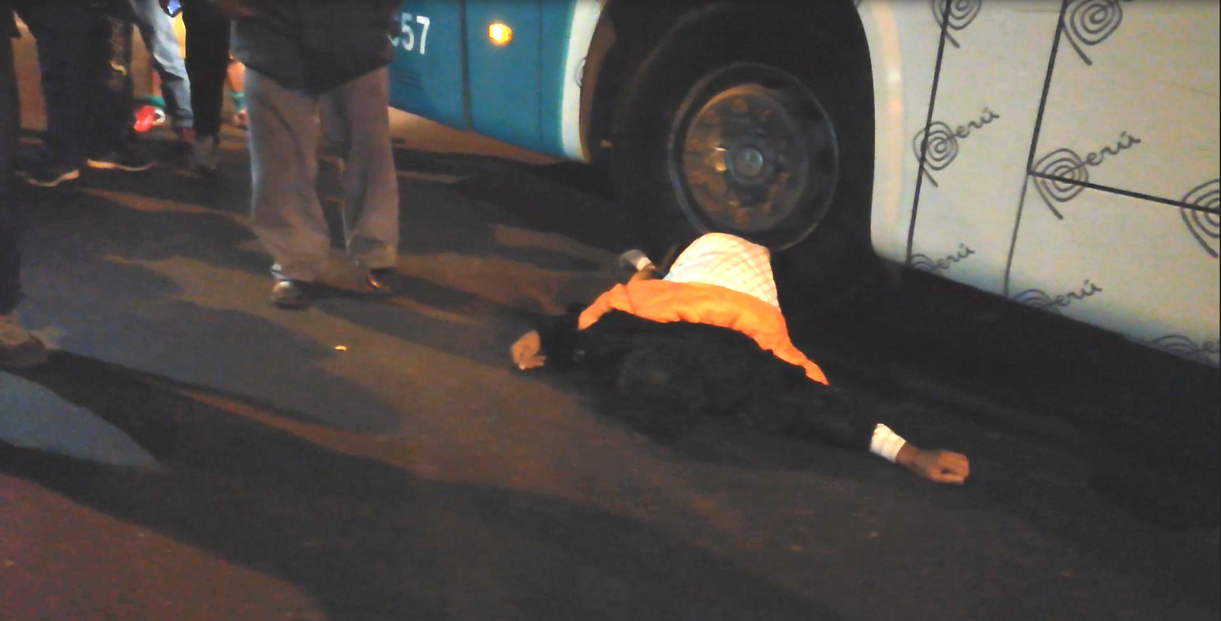 Chimbote: anciano muere atropellado por ómnibus en la avenida Meiggs