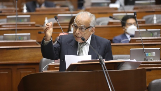 Torres justificó en el Congreso inmovilización social obligatoria de abril en Lima y Callao