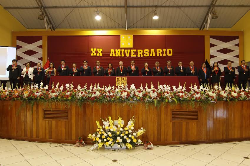 Chimbote: Corte Superior de Justicia del Santa celebró 20 años de vida institucional