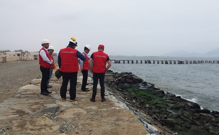 Chimbote: Contraloría alerta deficiencias y deterioro en enrocado de la zona costera Florida    