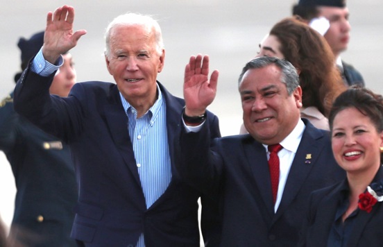 Presidente de los Estados Unidos, Joe Biden, arribó al Perú