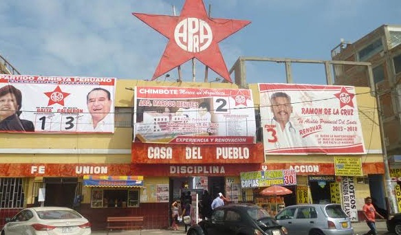 Militantes del Partido Aprista se alistan para comicios internos de mañana