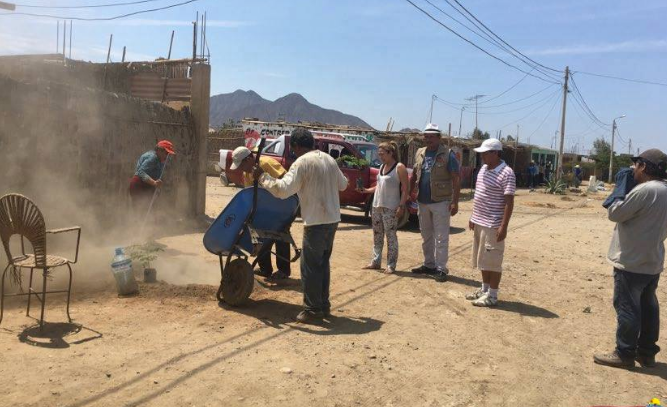 Municipio Provincial del Santa realiza campaña de arborización en Vinzos