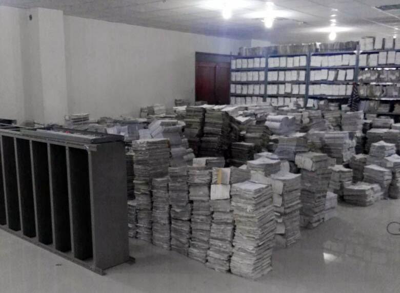 Realizan mejoras en el archivo central de la Corte de Justicia del Santa 