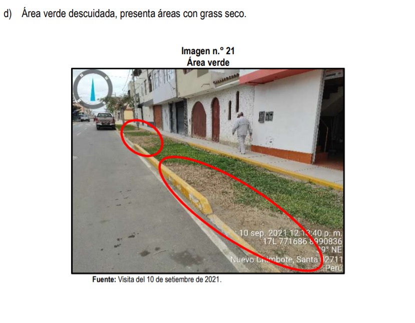 Contraloría alerta que en Nuevo Chimbote se otorgó conformidad y se recepcionó obra de S/ 4 millones sin verificar que el contratista subsane observaciones