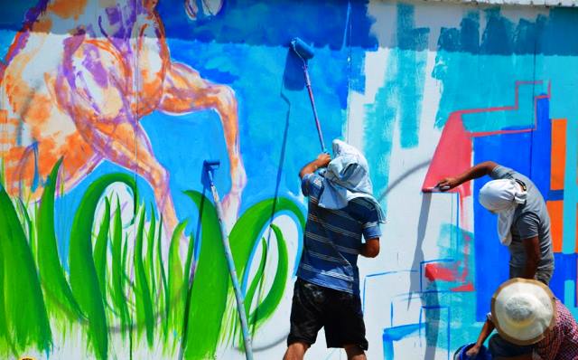 Muros presentan primeras muestras de I Festival de ante urbano "Vive Nuevo Chimbote"