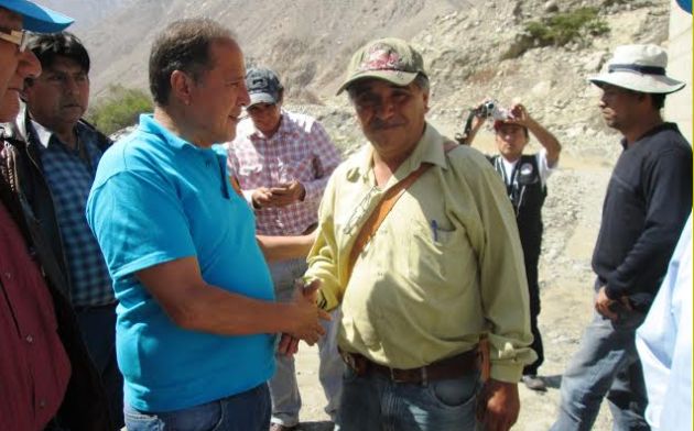 Candidato Arturo Torres se compromete a ejecutar bocatoma única en Chinecas