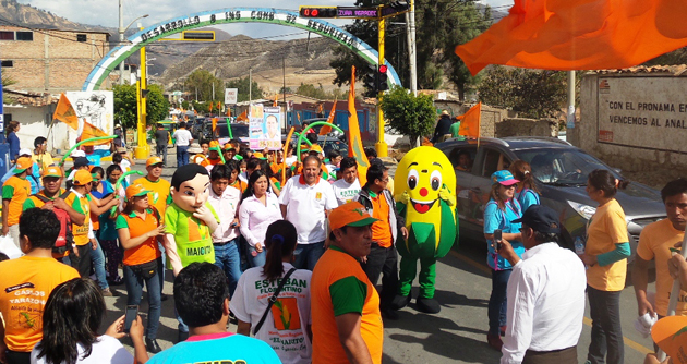Candidato Arturo Torres Calderón recorrió  pueblos del Callejón de Huaylas