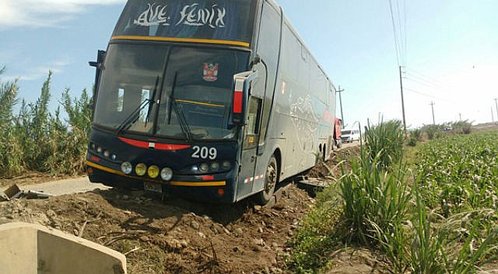 Ocho delincuentes tomaron por asalto bus y desvalijaron a 54 pasajeros que viajaban de Piura a Chimbote