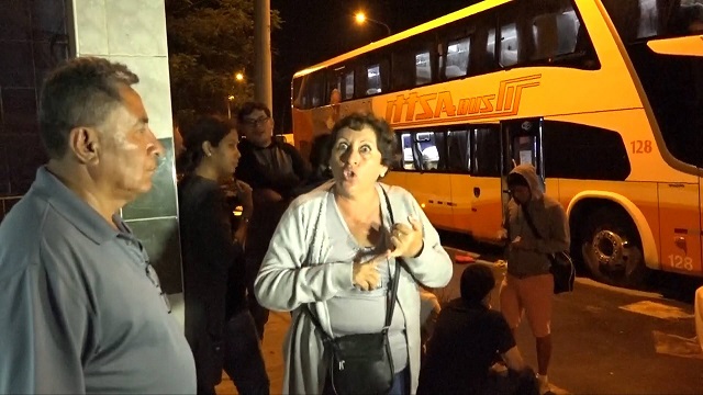 56 pasajeros que retornaban de la visita del Papa Francisco a Trujillo fueron asaltados en Guadalupito