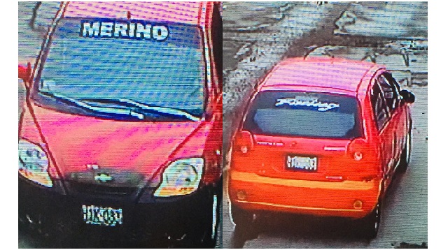 Delincuente asalta a comerciante y fuga en automóvil grabado por cámaras de seguridad en Chimbote