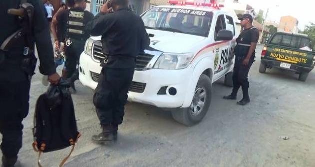 Delincuentes asaltan a vigilante de la empresa Pepsi y le roban su pistola en Nuevo Chimbote