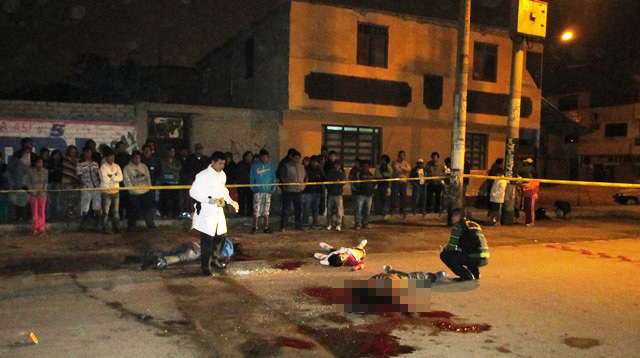 Sujetos asesinados pertenecerían a bandas “Los Cachitos” y “Los Chuzos”