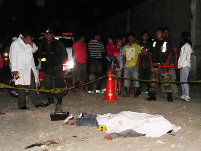 Expresidiario es asesinado de 15 balazos en Coishco por burlarse de delincuentes