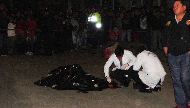 "Ñato" recibió siete balazos y constituye el asesinato número 71 en Chimbote (video)