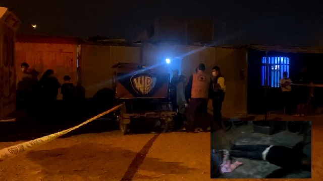 Sicarios asesinan a balazos a obrero de construcción y hieren a su hijo en Nuevo Chimbote