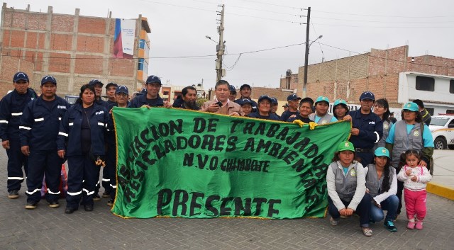 Recicladores Ambientales de Nuevo Chimbote promueven calidad ambiental