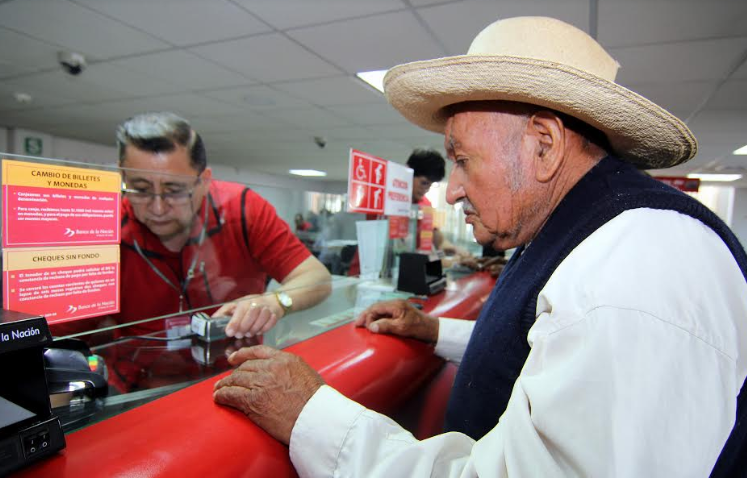 Usuarios de Pensión 65 serán atendidos el domingo 11 de agosto en el Banco de la Nación
