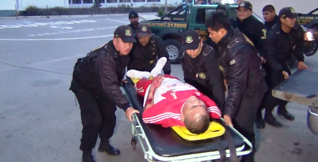 Serenos auxiliaron a atleta que fue atropellado por “motocarga”