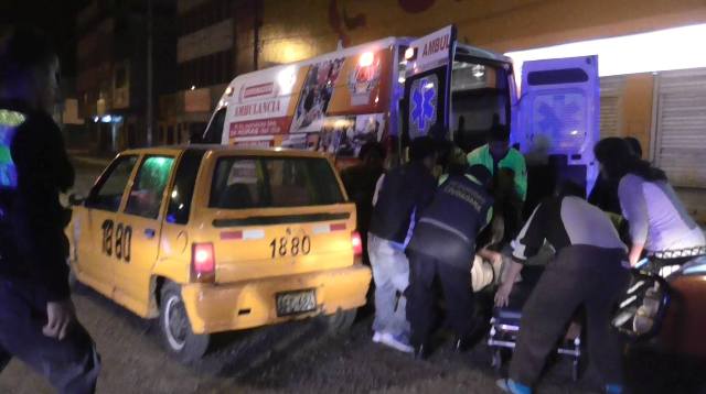 Atropellan a suboficial de la Policía cuando cruzaba la avenida José Pardo en Chimbote