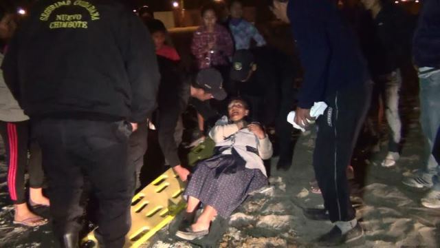 Nuevo Chimbote: humilde anciana fue atropellada por auto que se dio a la fuga