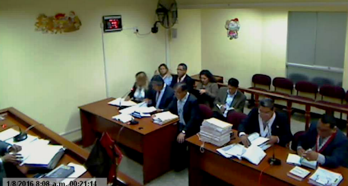 Juzgado Anticorrupción realiza primera audiencia seguida contra ex funcionarios de Chinecas