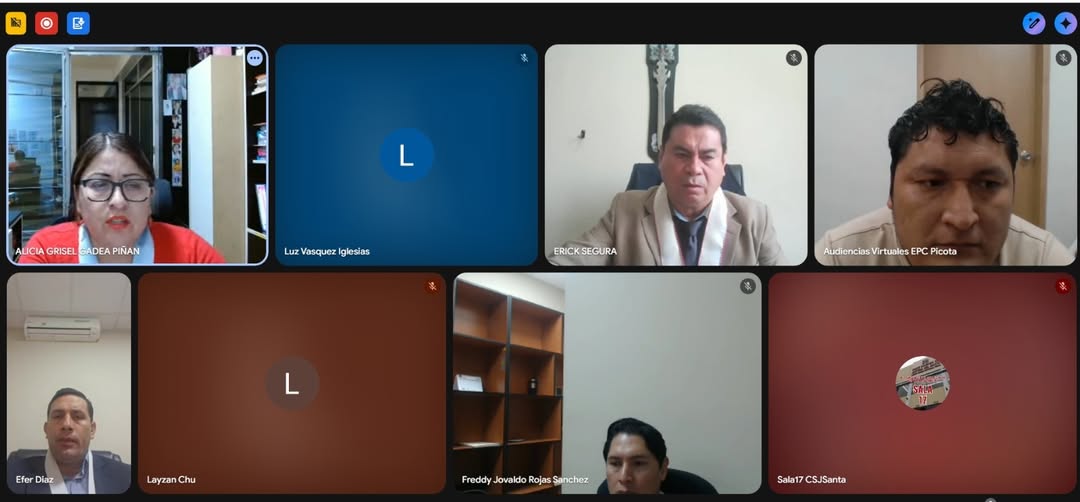 Juzgado Penal Colegiado del Santa inicia juicio oral por extorsión en contra de alias “Cuchillo”