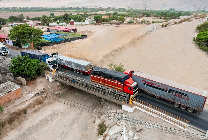 Casma: Aunor inicia trabajos de construcción del nuevo puente Sechín 