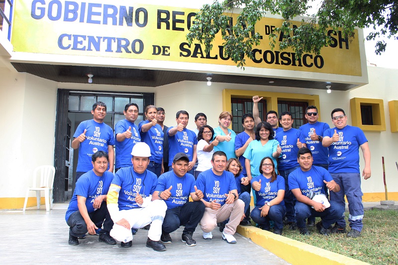 Pesquera entrega obras de remodelación en Coishco como parte de su voluntariado corporativo