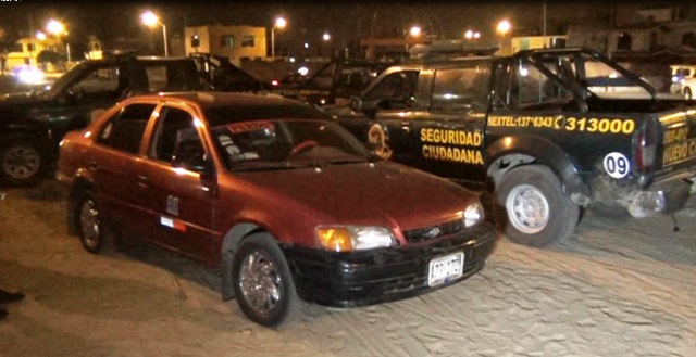  Serenos recuperan auto robado en Nuevo Chimbote